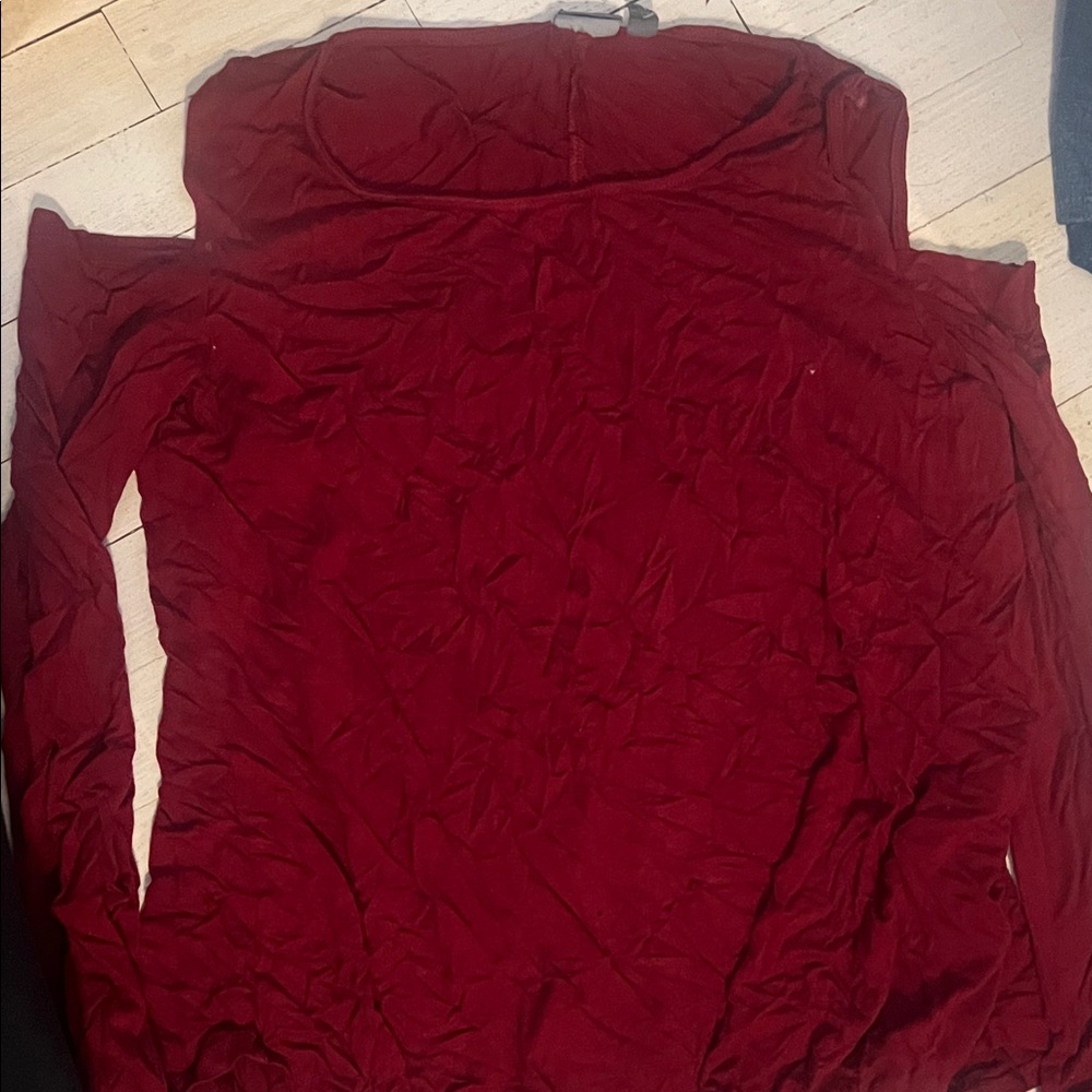 New York & Company Red Blouse
